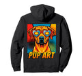 Rhodesian Ridgeback Pop Art Dog Comic Hoodie - Fun Novelty Design Unisex - T-Shirt, Sweatshirt, Hoodie