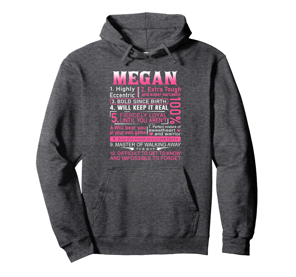 Megan Name Personalized Megan First Name Hoodie - Streetwear Style Unisex - T-Shirt, Sweatshirt, Hoodie