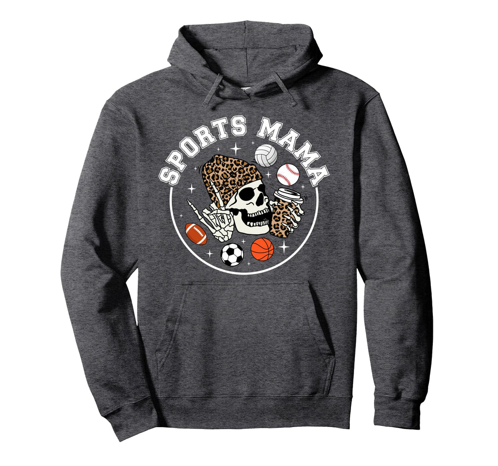 Sports Mama Sports Mom Sports Mother Hoodie - Graphic Print for Adults - T-Shirt, Sweatshirt, Hoodie