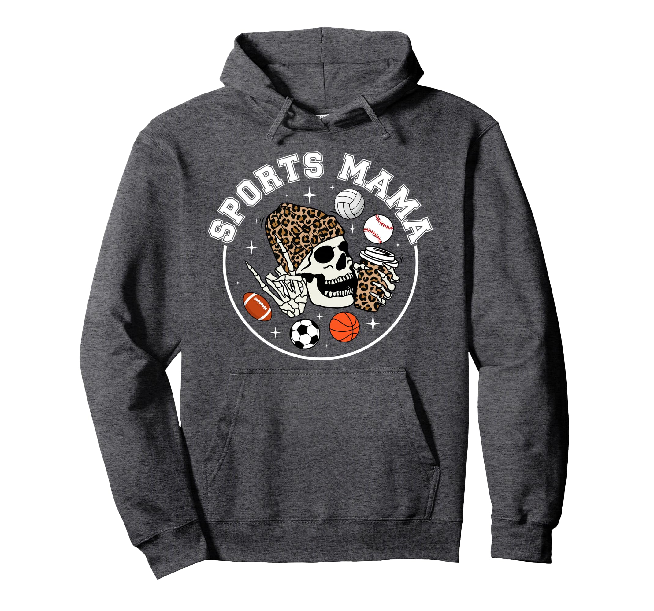Sports Mama Sports Mom Sports Mother Hoodie - Graphic Print for Adults - T-Shirt, Sweatshirt, Hoodie