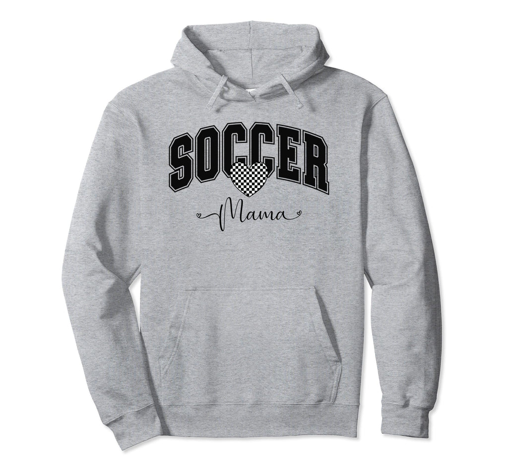 Soccer Mama Team Mom Athlete Mom Soccer Hoodie - Unique Graphic Unisex - T-Shirt, Sweatshirt, Hoodie