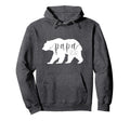 Papa Bear Jlz057 Hoodie - Aesthetic Graphic Men Women - T-Shirt, Sweatshirt, Hoodie