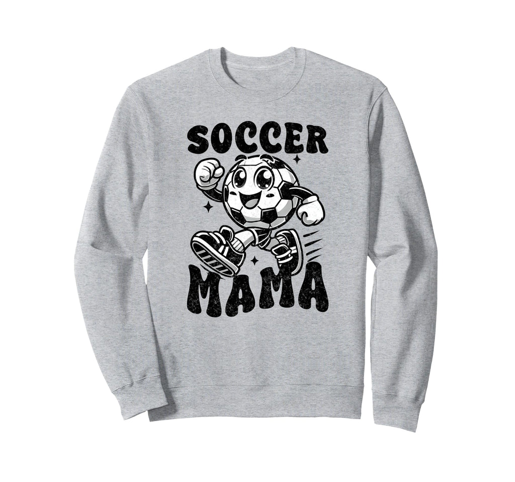 Checkered Soccer Mama Soccer Mom Sweatshirt - Aesthetic Graphic Unisex - T-Shirt, Sweatshirt, Hoodie