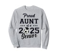 Senior Aunt Soccer Class 2025 Sweatshirt - Custom Art Print for Adults - T-Shirt, Sweatshirt, Hoodie