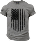 Men's Patriotic Distressed American Flag 1776 Workout - Adult & Kids T-Shirts, Sweatshirts & Hoodies apparel design preview 1