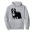 Dog Dad Mom Lover Monochromatic Hoodie - Minimalist Print for Adults - T-Shirt, Sweatshirt, Hoodie