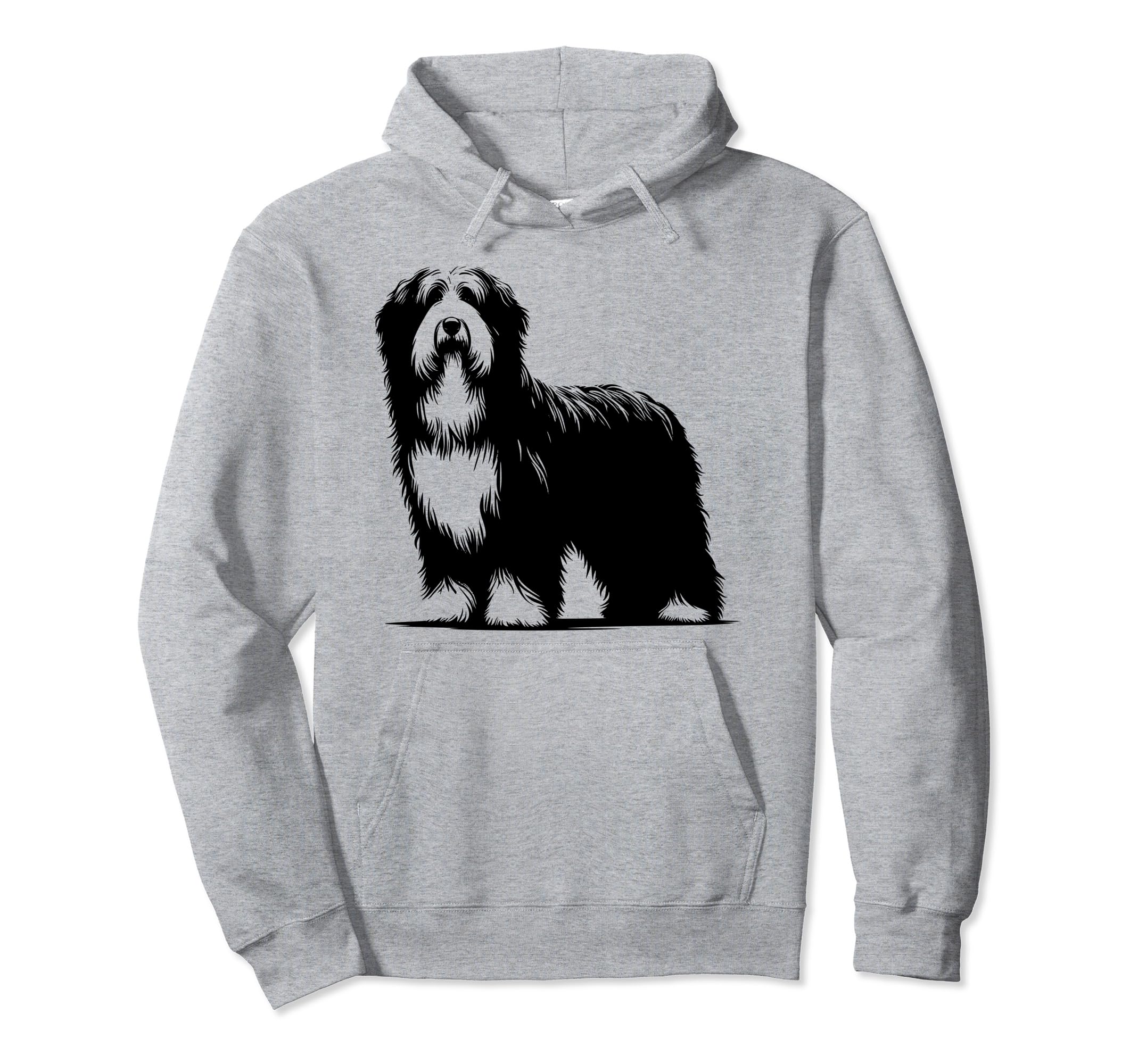 Dog Dad Mom Lover Monochromatic Hoodie - Minimalist Print for Adults - T-Shirt, Sweatshirt, Hoodie