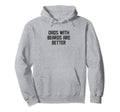 Dads Beards Are Better Fathers Day Hoodie - Fun Novelty Design Unisex - T-Shirt, Sweatshirt, Hoodie