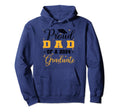 Proud Dad Class 2024 Graduate Senior Hoodie - Minimalist Print Unisex - T-Shirt, Sweatshirt, Hoodie