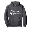 Soccer Grammie Proud Grammie Soccer Hoodie - Graphic Print Men Women - T-Shirt, Sweatshirt, Hoodie