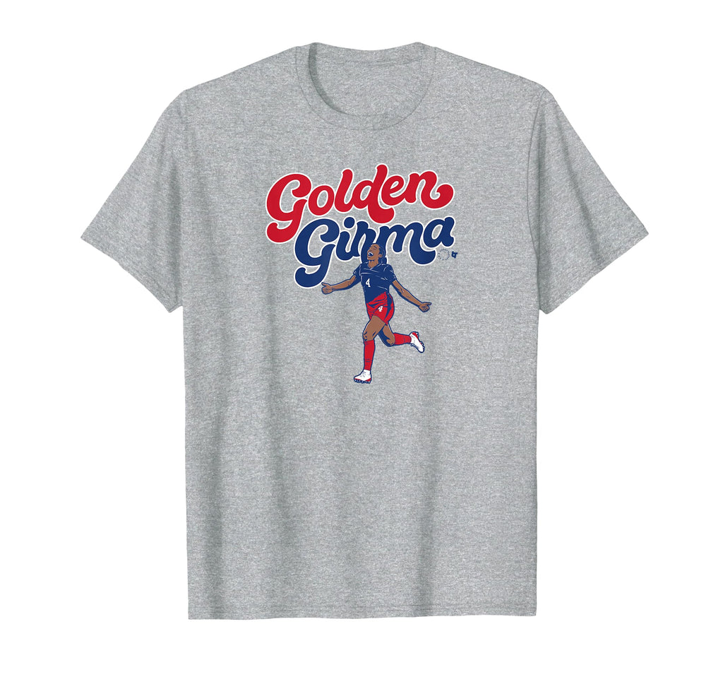Naomi Girma Golden Girma Usa Soccer T-Shirt - Graphic Print Unisex - T-Shirt, Sweatshirt, Hoodie