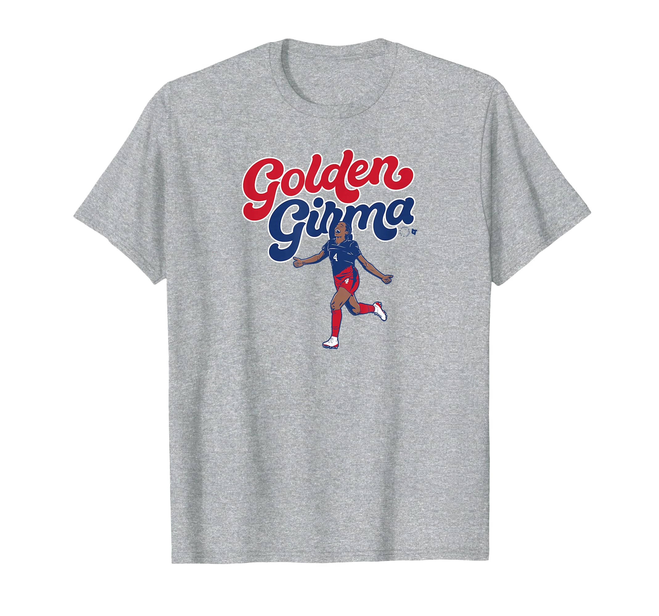 Naomi Girma Golden Girma Usa Soccer T-Shirt - Graphic Print Unisex - T-Shirt, Sweatshirt, Hoodie