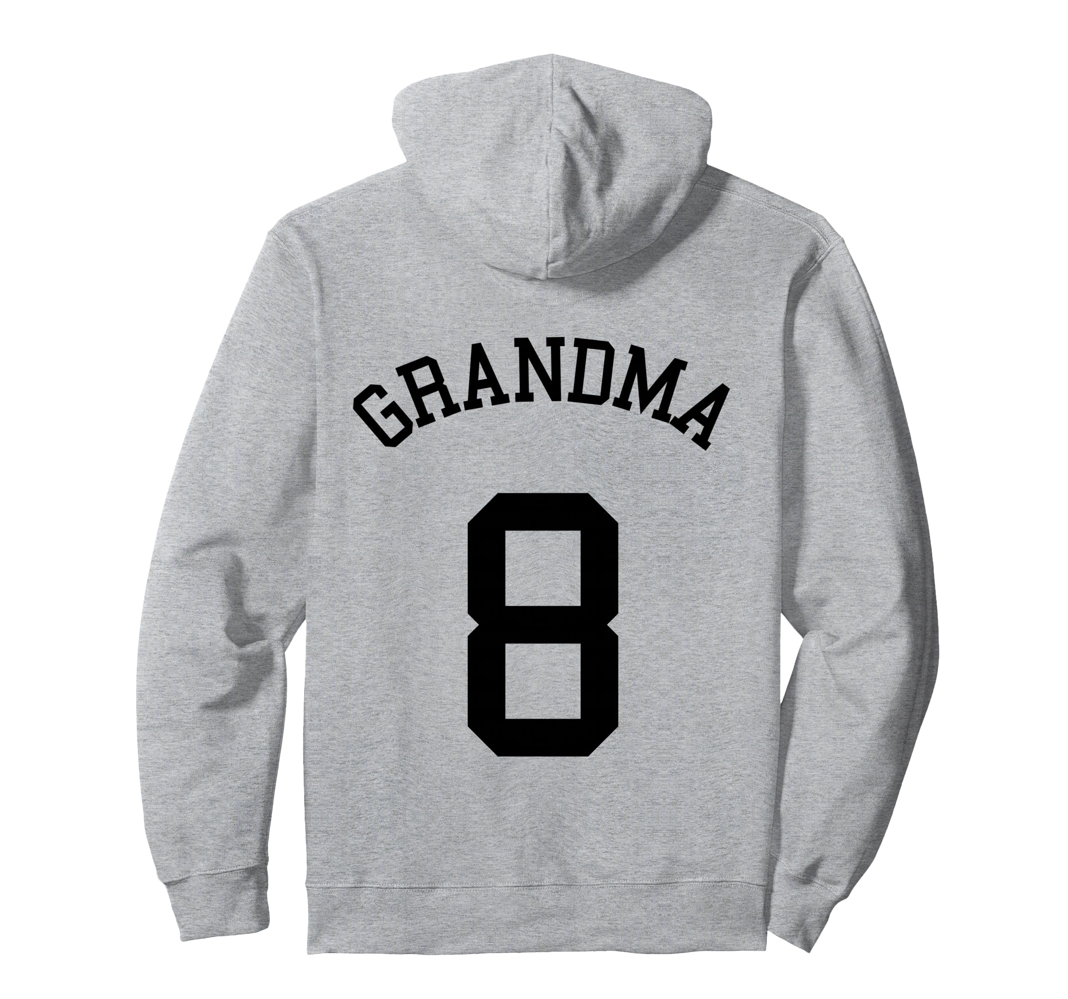 Grandma 8 Football Nan Soccer Team Hoodie - Casual Everyday Wear Men Women - T-Shirt, Sweatshirt, Hoodie