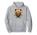 Papa Bear Sunglasses Funny Bear Dad Hoodie - Trendy Graphic Unisex - T-Shirt, Sweatshirt, Hoodie
