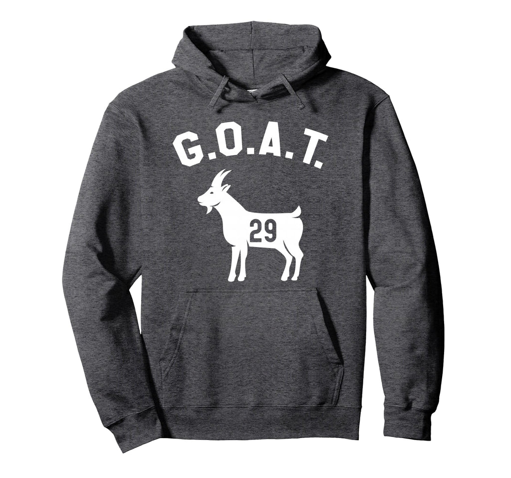 Goat Number 29 Greatest All Time Dad Hoodie - Custom Art Print for Adults - T-Shirt, Sweatshirt, Hoodie