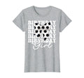 Birthday Soccer Coquette Bow T-Shirt - Graphic Print Men Women - T-Shirt, Sweatshirt, Hoodie