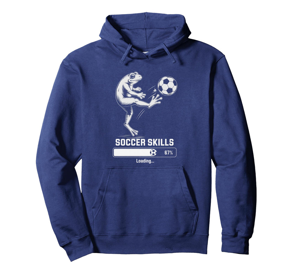 Frog Soccer Skills Loading Team Win Milf Hoodie - Trendy Graphic Unisex - T-Shirt, Sweatshirt, Hoodie