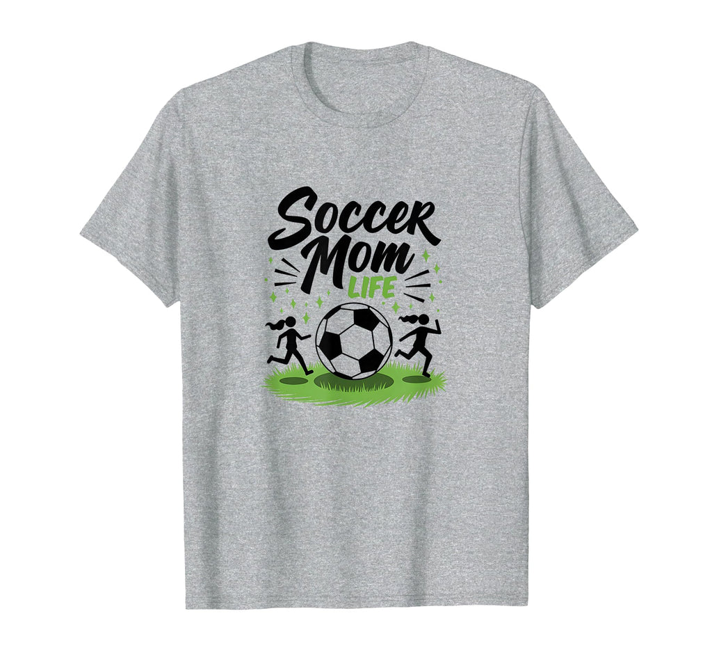 Soccer Mom Life Proud Parent Team Sweatshirt - Graphic Print Men Women - T-Shirt, Sweatshirt, Hoodie