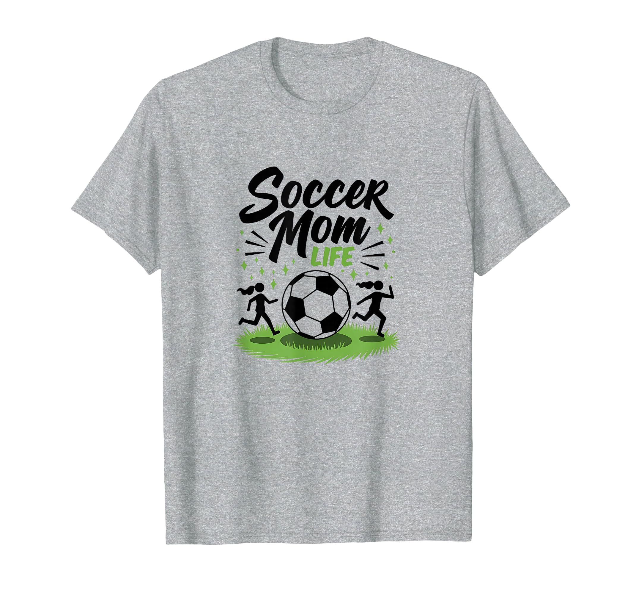 Soccer Mom Life Proud Parent Team Sweatshirt - Graphic Print Men Women - T-Shirt, Sweatshirt, Hoodie