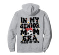 My Senior Soccer Mom Era Groovy Senior Hoodie - Custom Art Print Men Women - T-Shirt, Sweatshirt, Hoodie
