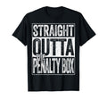 Straight Outta Penalty Box Funny Ice T-Shirt - Streetwear Style for Adults - T-Shirt, Sweatshirt, Hoodie