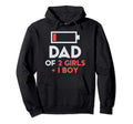 Dad 2 1 Best Fathers Day Gifts Son Hoodie - Novelty Apparel for Adults - T-Shirt, Sweatshirt, Hoodie