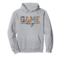 Game Day Half Leopard Sports Soccer Hoodie - Novelty Apparel for Adults - T-Shirt, Sweatshirt, Hoodie