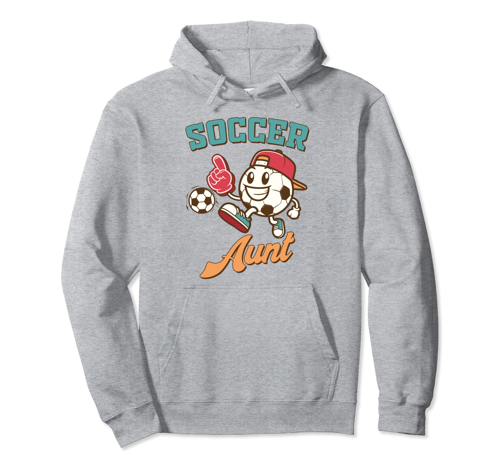 Soccer Auntie Aunt Game Day Family Hoodie - Streetwear Style for Adults - T-Shirt, Sweatshirt, Hoodie