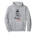 Sharpei Dad Sharpei Loves Hoodie - Unique Graphic Unisex - T-Shirt, Sweatshirt, Hoodie