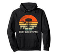 Best Dad Par Disc Golf Dad Fathers Day Hoodie - Custom Art Print Men Women - T-Shirt, Sweatshirt, Hoodie