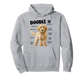 Doodle Dog Goldendoodle Lover Doodle Hoodie - Novelty Apparel for Adults - T-Shirt, Sweatshirt, Hoodie