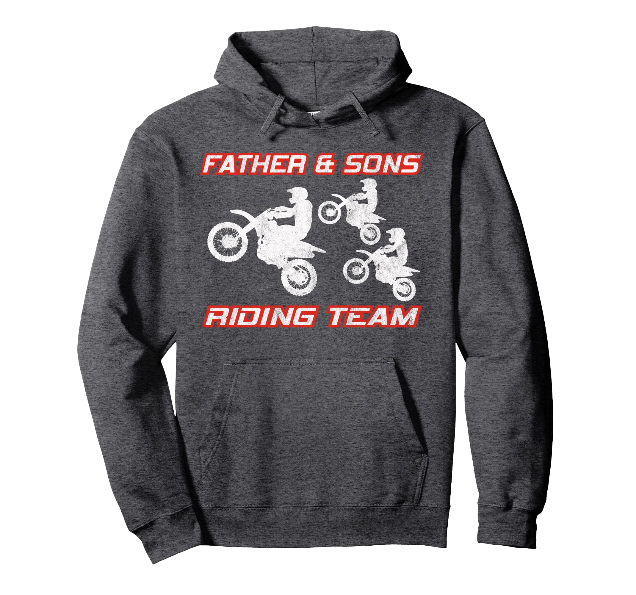 Motocross Father And Sons Dirt Hoodie - Casual Everyday Wear Men Women - T-Shirt, Sweatshirt, Hoodie