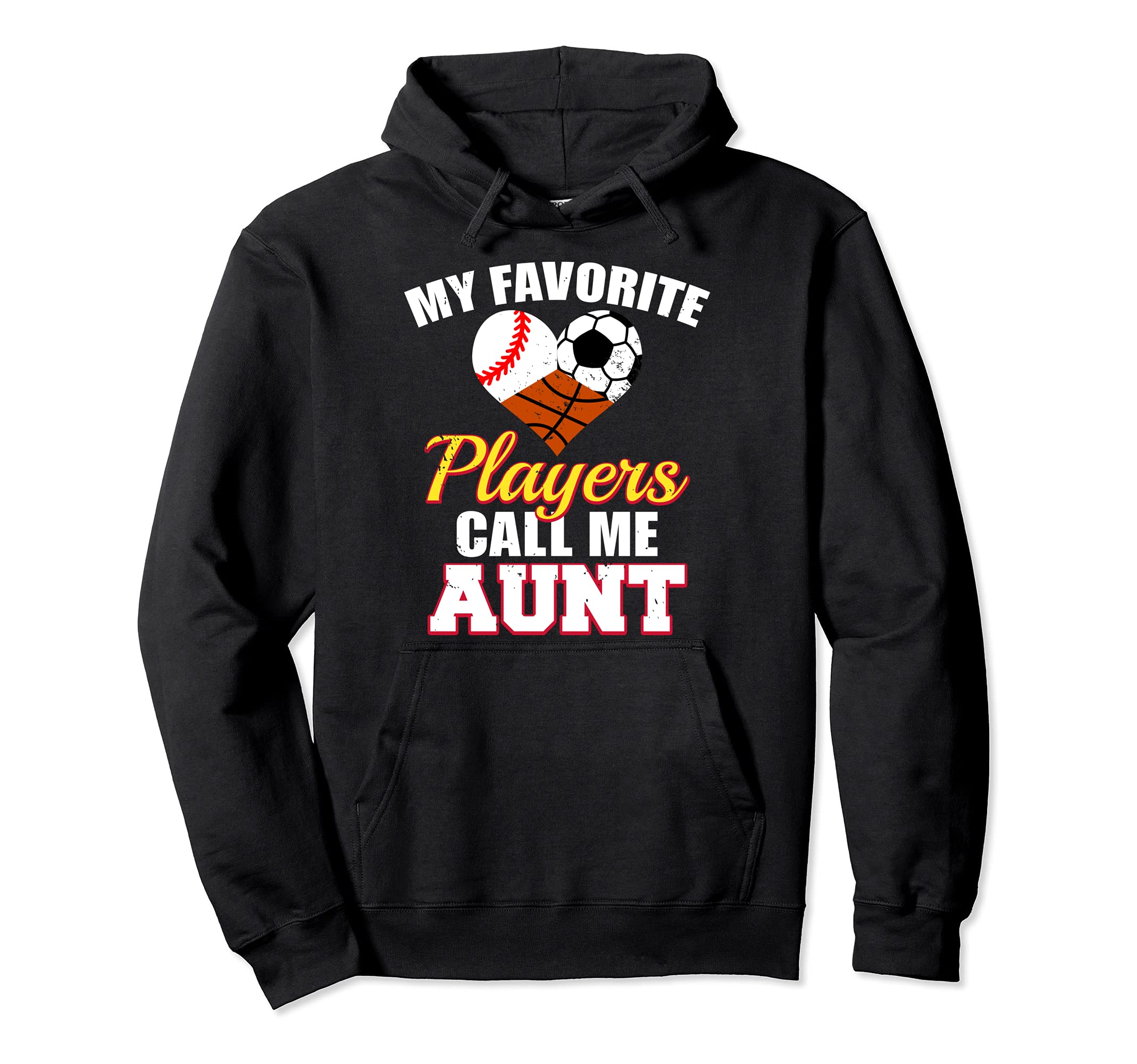 My Favorite Baseball Soccer Basketball Hoodie - Minimalist Print Men Women - T-Shirt, Sweatshirt, Hoodie