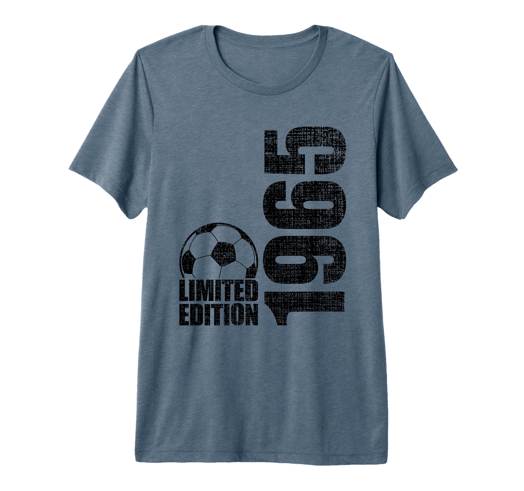 61 Years Old 1965 61St Birthday Soccer Tri T-Shirt - Trendy Graphic Unisex - T-Shirt, Sweatshirt, Hoodie