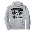 Soccer Meema Matching Family Soccer Hoodie - Unique Graphic Unisex - T-Shirt, Sweatshirt, Hoodie