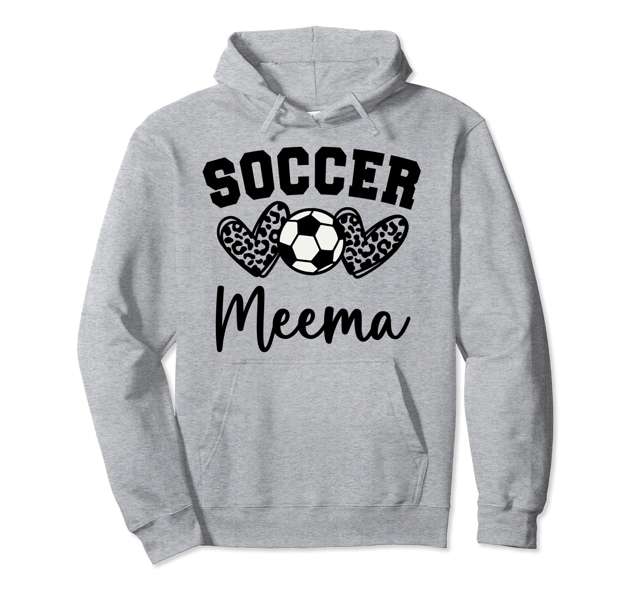 Soccer Meema Matching Family Soccer Hoodie - Unique Graphic Unisex - T-Shirt, Sweatshirt, Hoodie