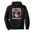 Mom Busy Raising Ballers And Ballerinas Hoodie - Novelty Apparel for Adults - T-Shirt, Sweatshirt, Hoodie