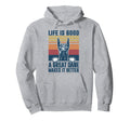 Great Dane Gifts Great Dane Dog Dad Hoodie - Fun Novelty Design Men Women - T-Shirt, Sweatshirt, Hoodie