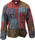 Mens Patchwork Stripe Hippie Handmade Bohemian Summer - Adult & Kids T-Shirts, Sweatshirts & Hoodies apparel design preview 1