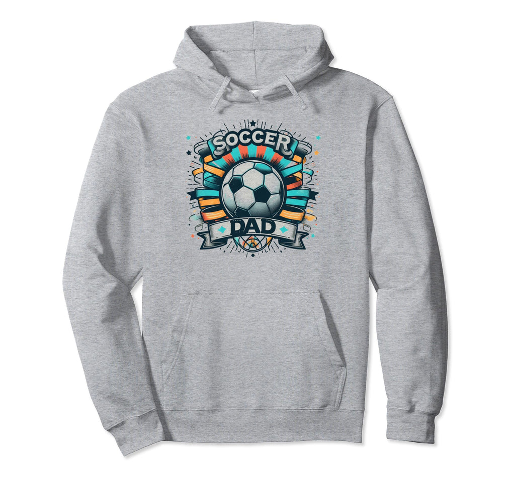 Soccer Dad Family Matching Dad Fathers Day Hoodie - Graphic Print Unisex - T-Shirt, Sweatshirt, Hoodie