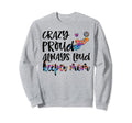 Crazy Proud Soccer Goalkeeper Mom Sweatshirt - Minimalist Print for Adults - T-Shirt, Sweatshirt, Hoodie
