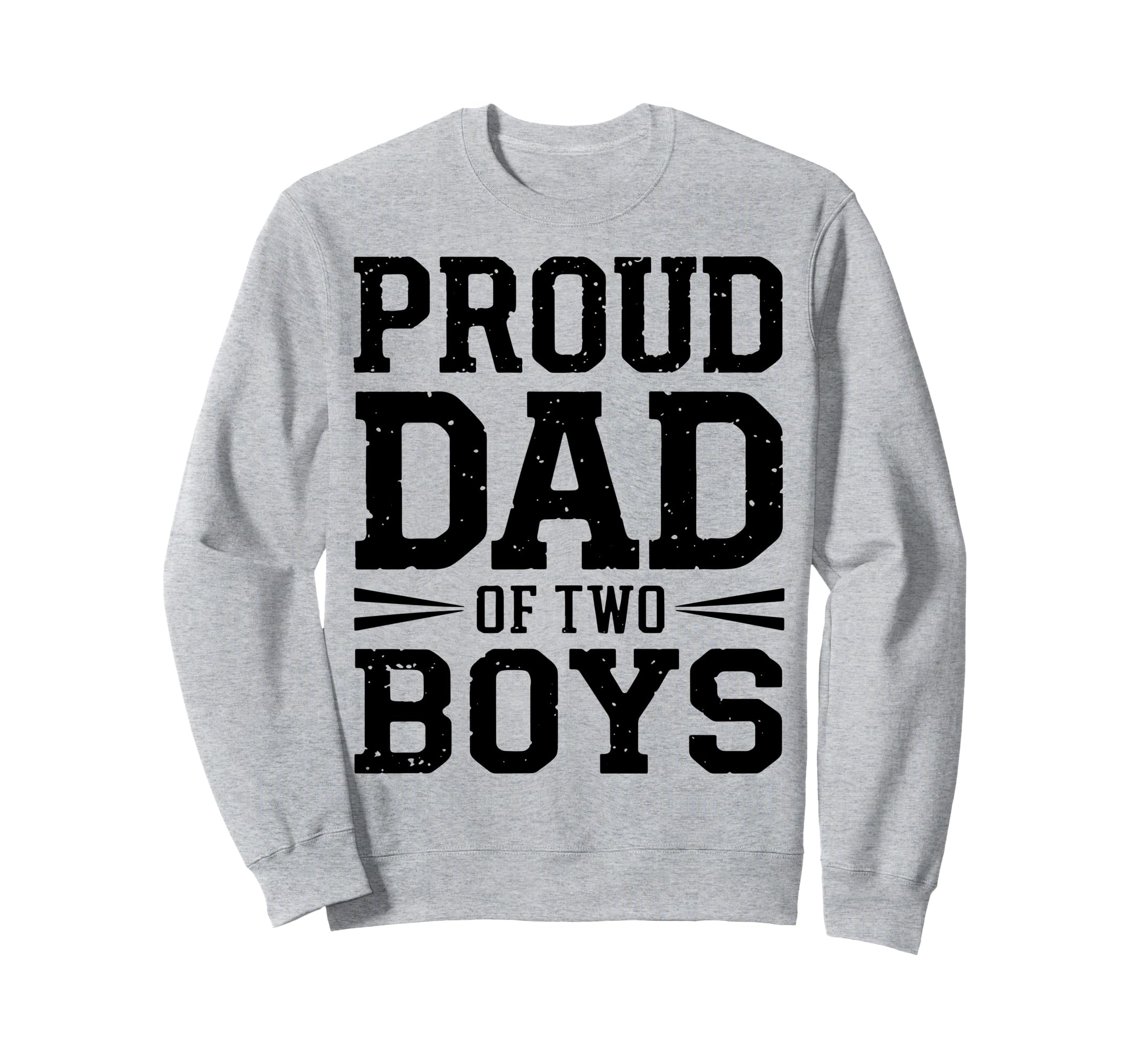 Daddy Two Sons Funny Dad 2 Sweatshirt - Custom Art Print Unisex - T-Shirt, Sweatshirt, Hoodie