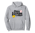 Busy Raising Ballers Softball Hoodie - Fun Novelty Design Men Women - T-Shirt, Sweatshirt, Hoodie