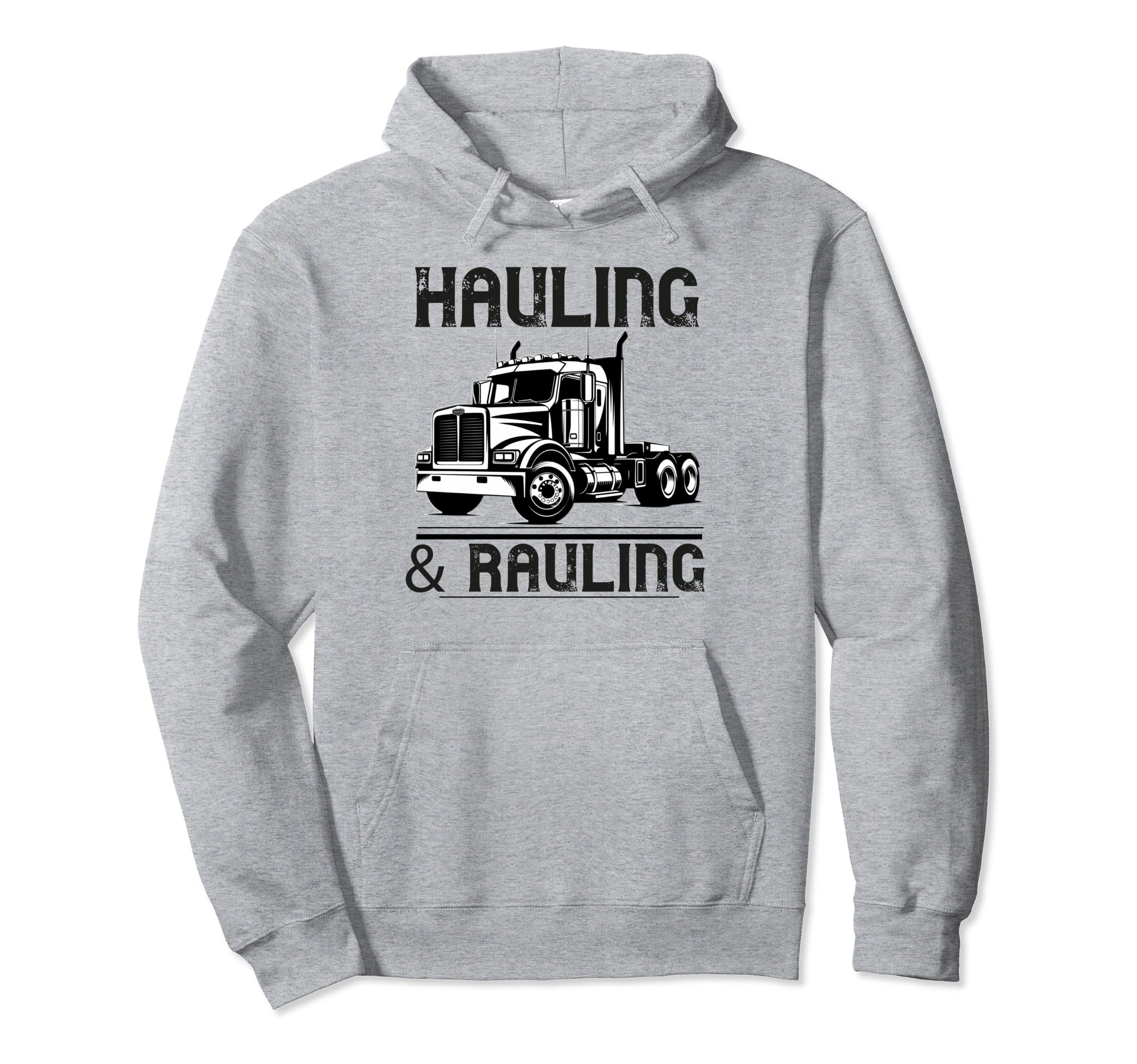 Truck Driver Trucker Dad Funny Hoodie - Minimalist Print Men Women - T-Shirt, Sweatshirt, Hoodie