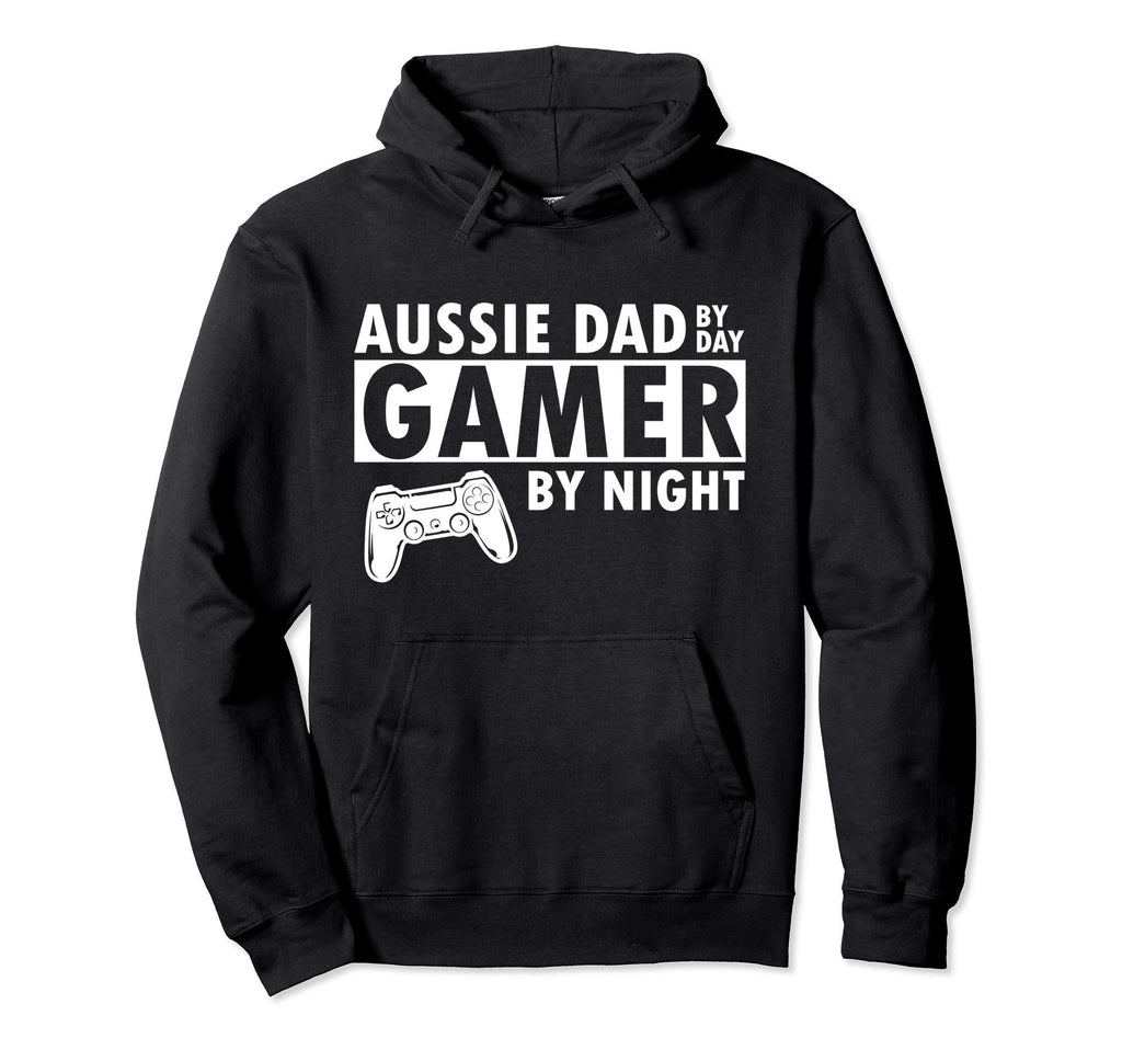 Aussie Dad Australian Shepherd Hoodie - Casual Everyday Wear for Adults - T-Shirt, Sweatshirt, Hoodie