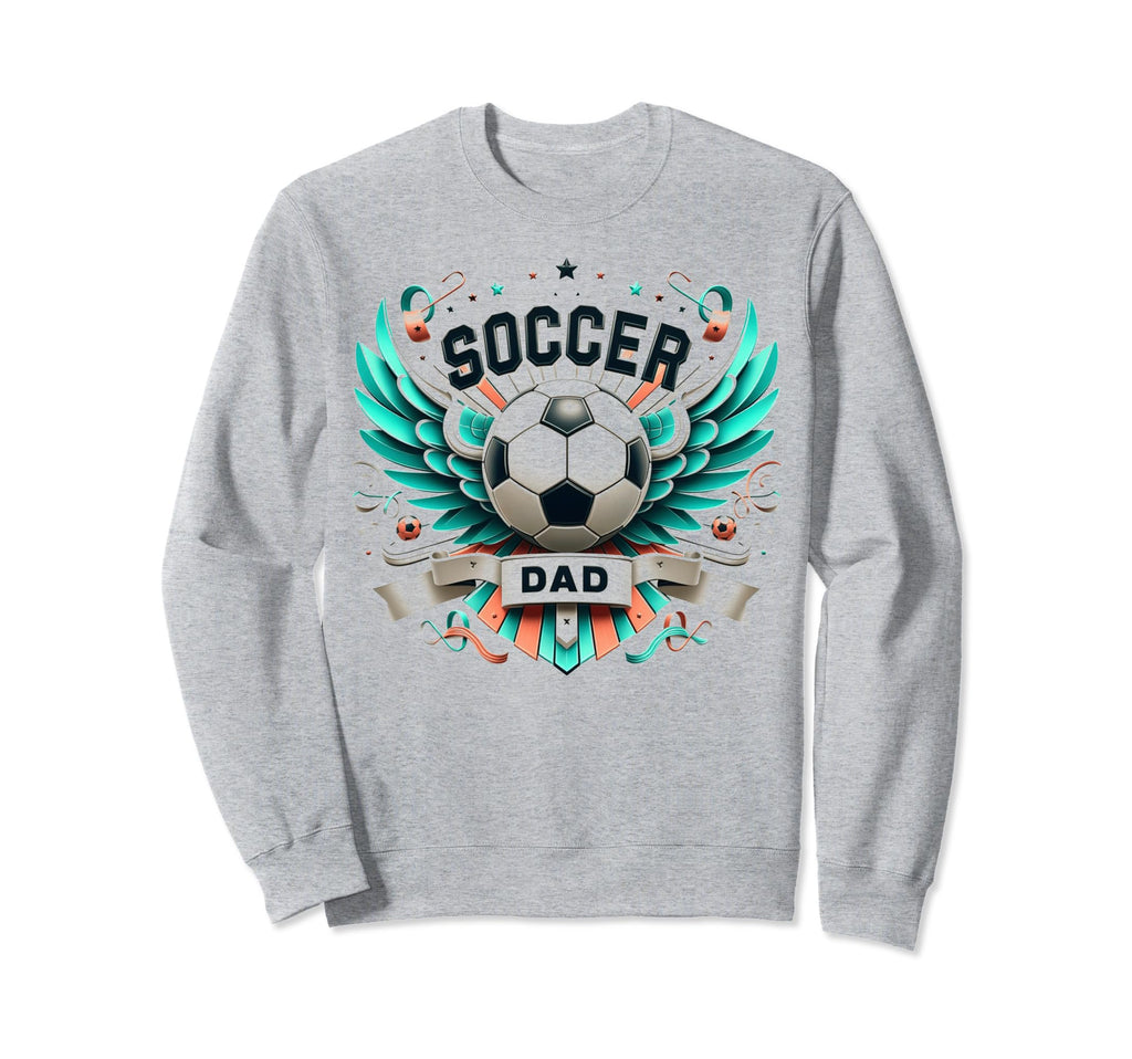 Soccer Dad Family Matching Dad Fathers Sweatshirt - Graphic Print Unisex - T-Shirt, Sweatshirt, Hoodie