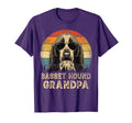 Basset Hound Grandpa Dog Lovers Fathers T-Shirt - Graphic Print for Adults - T-Shirt, Sweatshirt, Hoodie