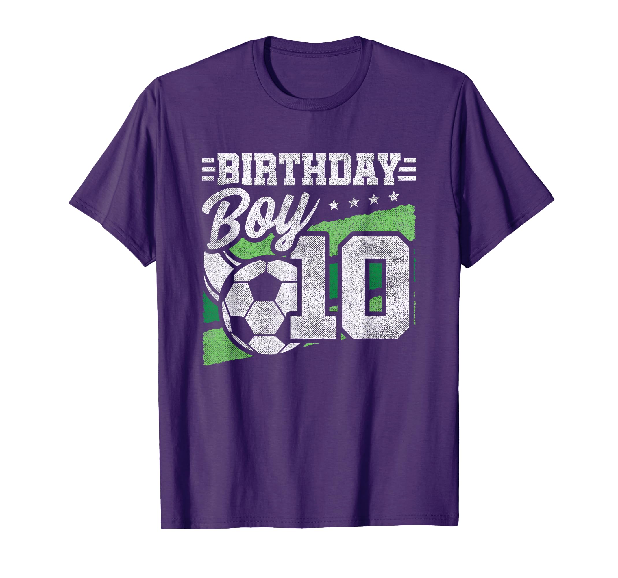 10 Year Old Soccer Birthday 10Th T-Shirt - Casual Everyday Wear for Adults - T-Shirt, Sweatshirt, Hoodie