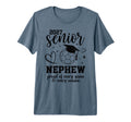 2027 Senior Soccer Nephew Proud T-Shirt - Casual Everyday Wear Unisex - T-Shirt, Sweatshirt, Hoodie