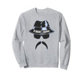 Lowrider Hat Chicano Moustache Sweatshirt - Aesthetic Graphic for Adults - T-Shirt, Sweatshirt, Hoodie